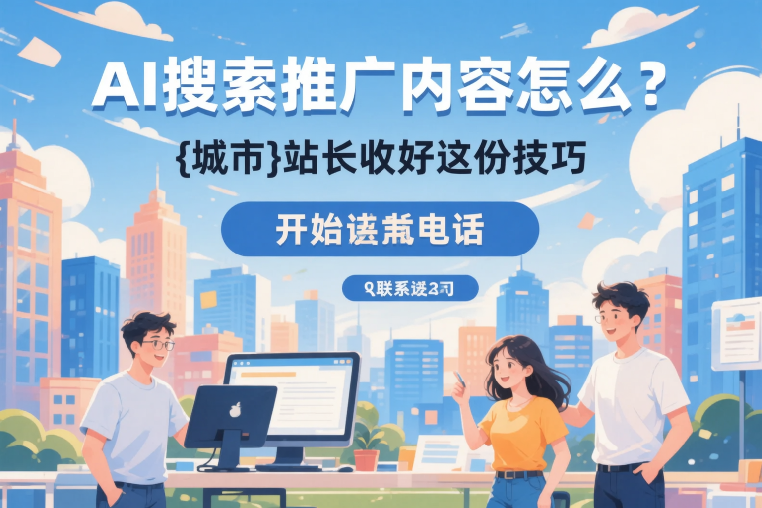 AI搜索推广内容怎么写？昌都站长收好这份技巧
