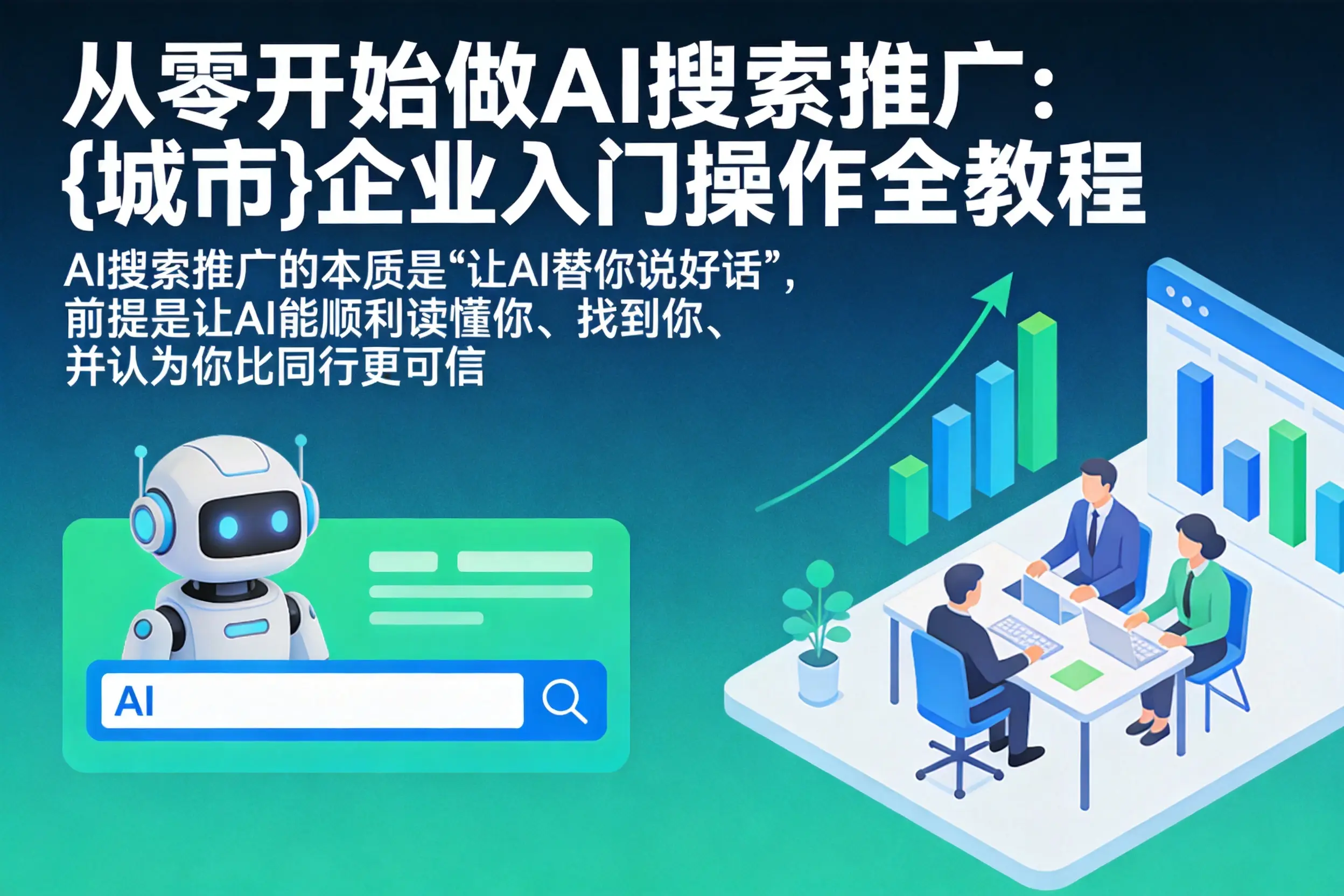 从零开始做AI搜索推广：昌都企业入门操作全教程