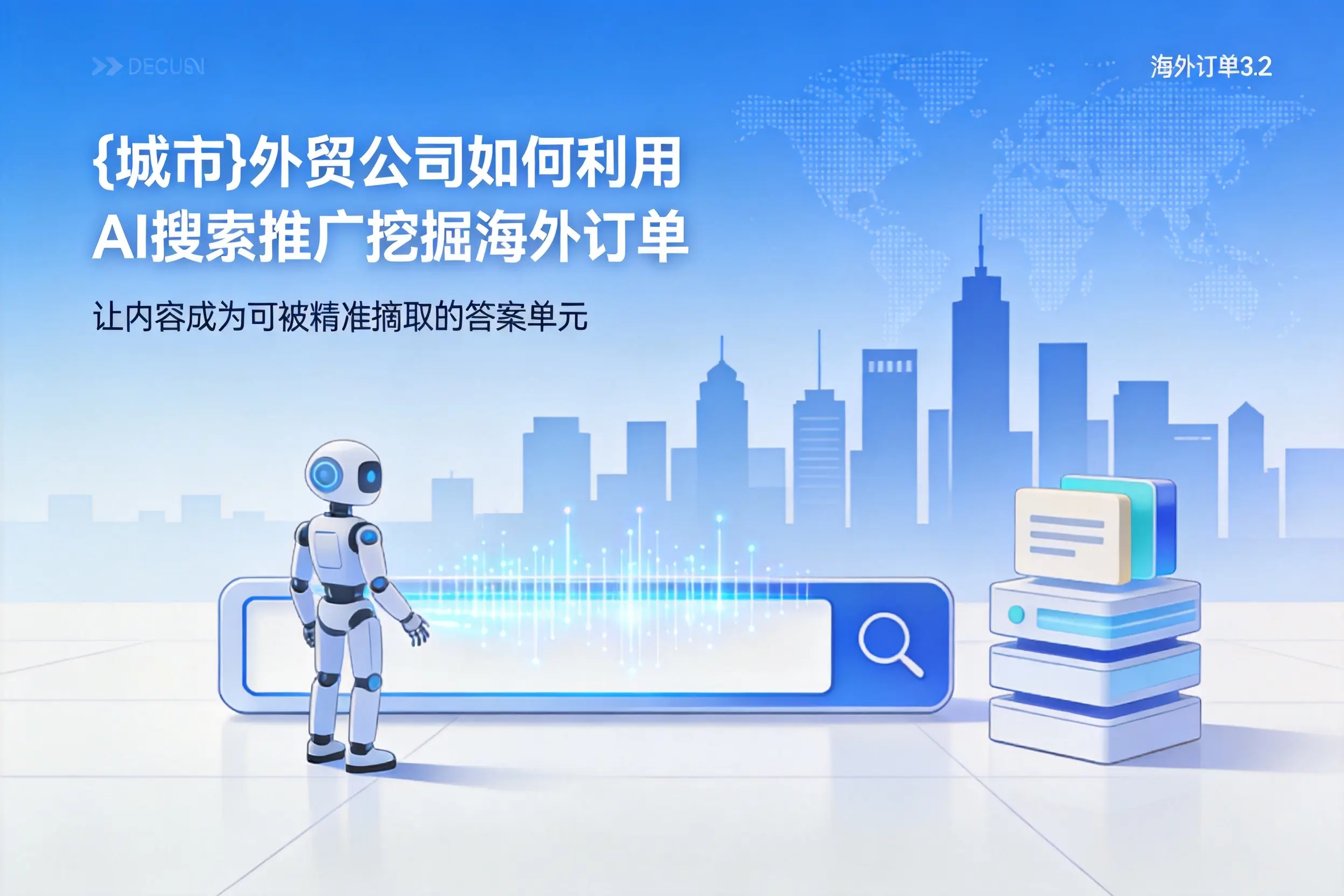 昌都外贸公司如何利用AI搜索推广挖掘海外订单
