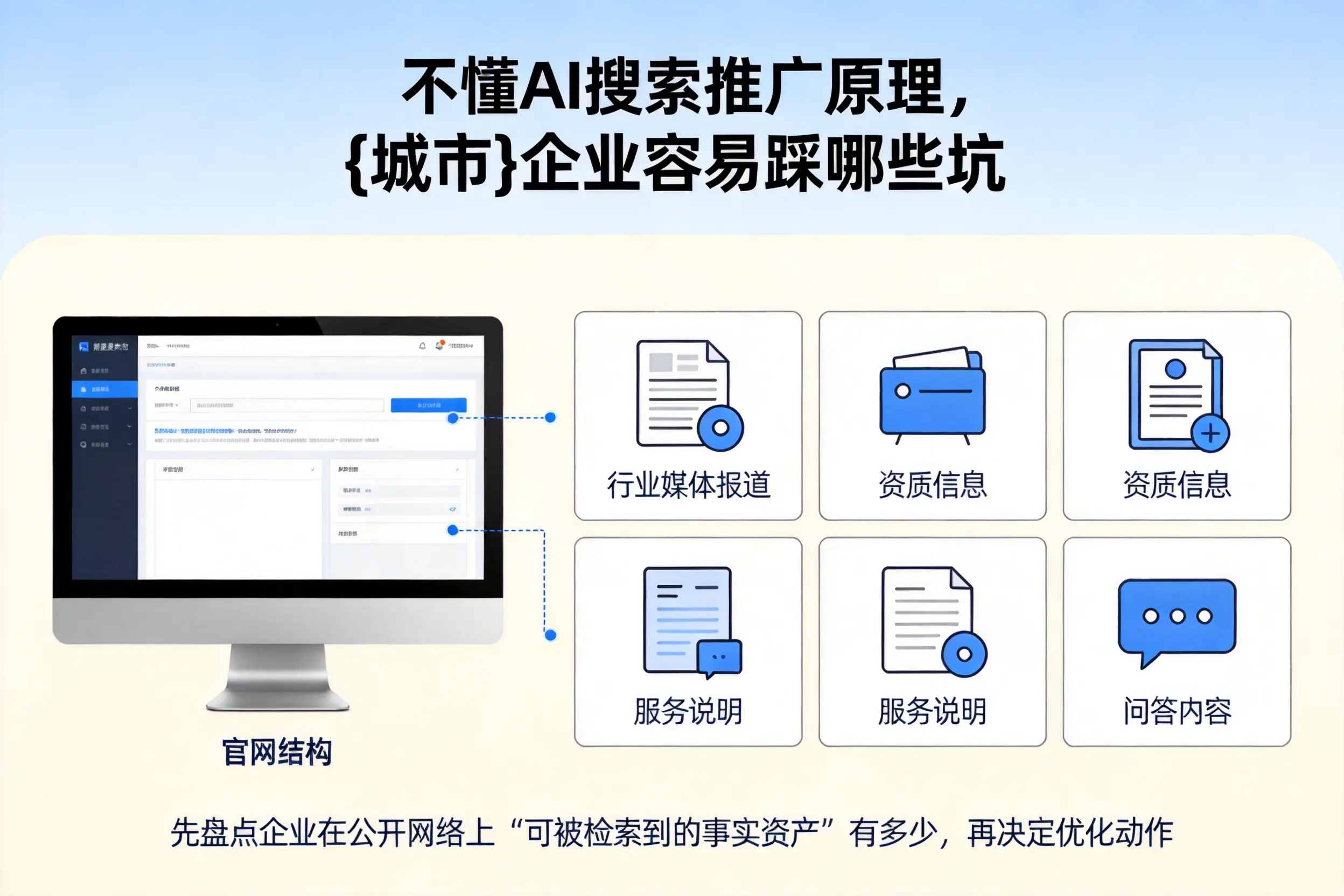 不懂AI搜索推广原理，昌都企业容易踩哪些坑