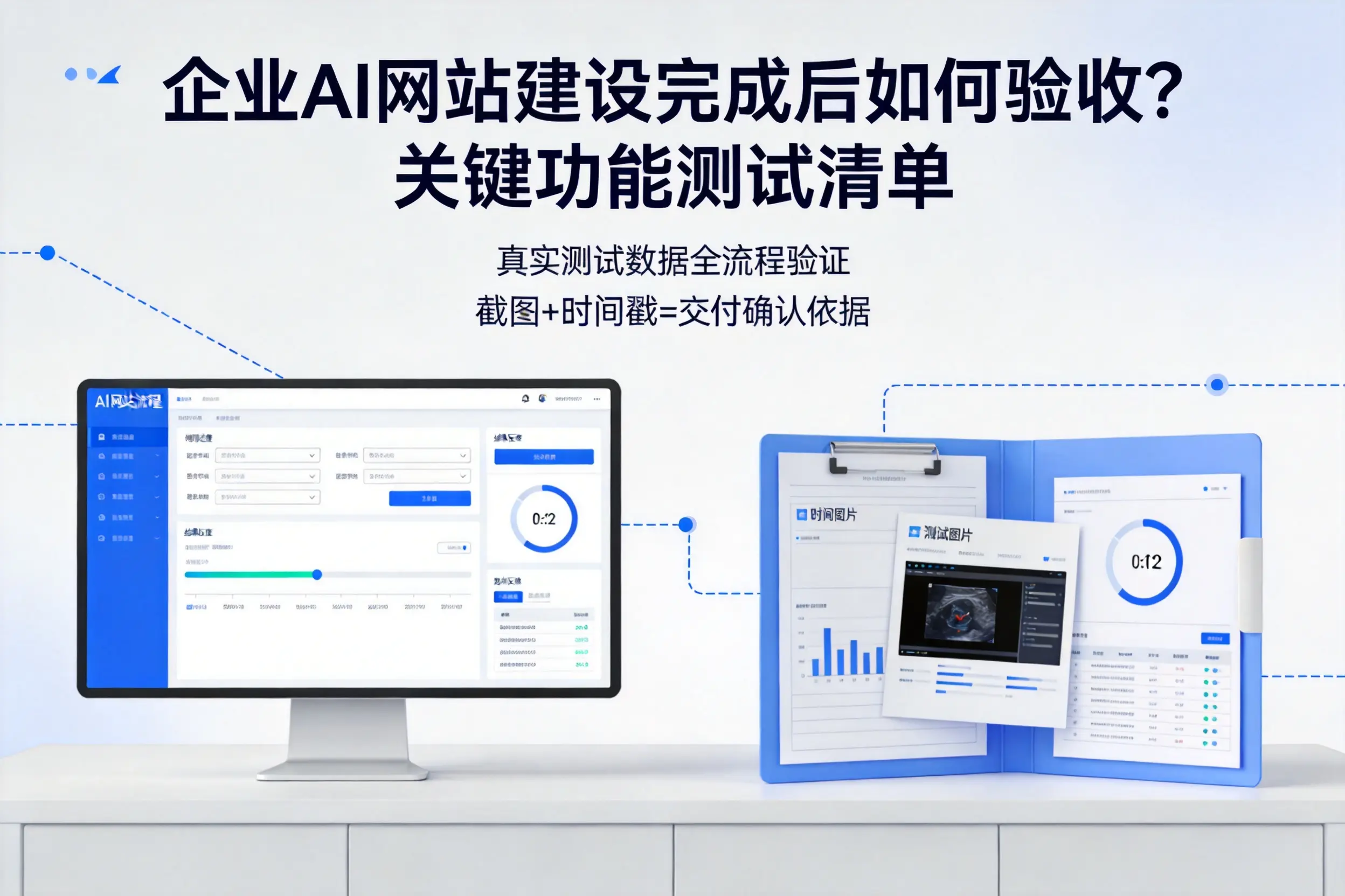 昌都企业AI网站建设完成后如何验收？关键功能测试清单