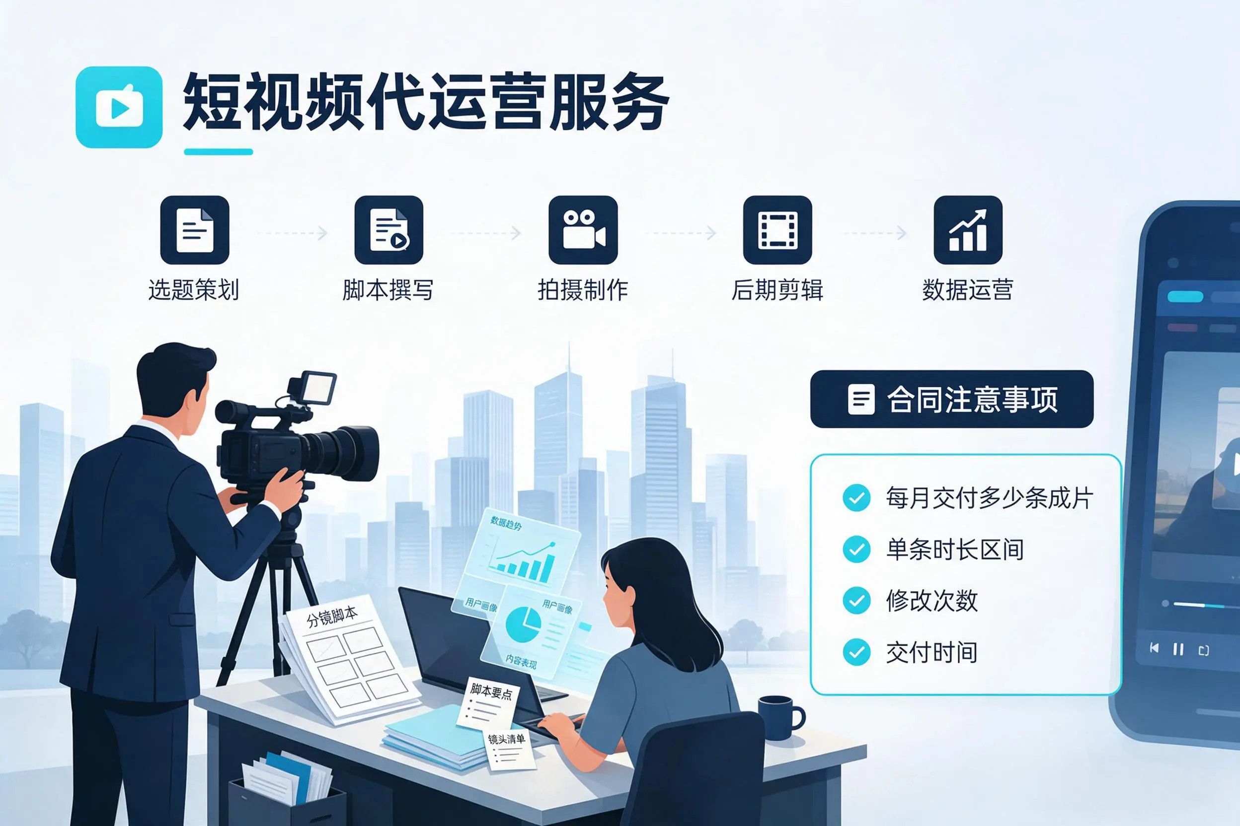 短视频代运营包含哪些服务？昌都企业常见问题科普