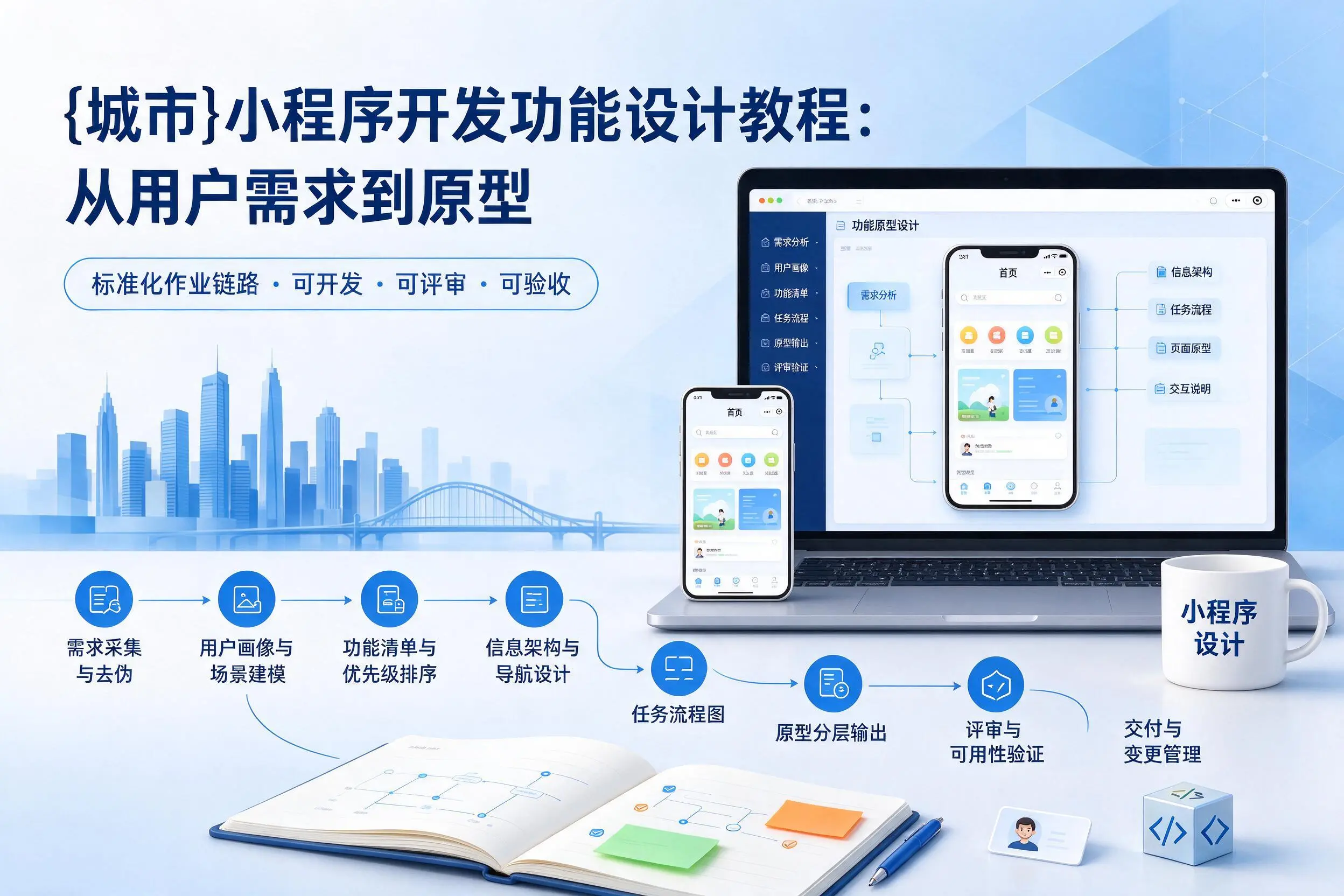 昌都小程序开发功能设计教程:从用户需求到原型