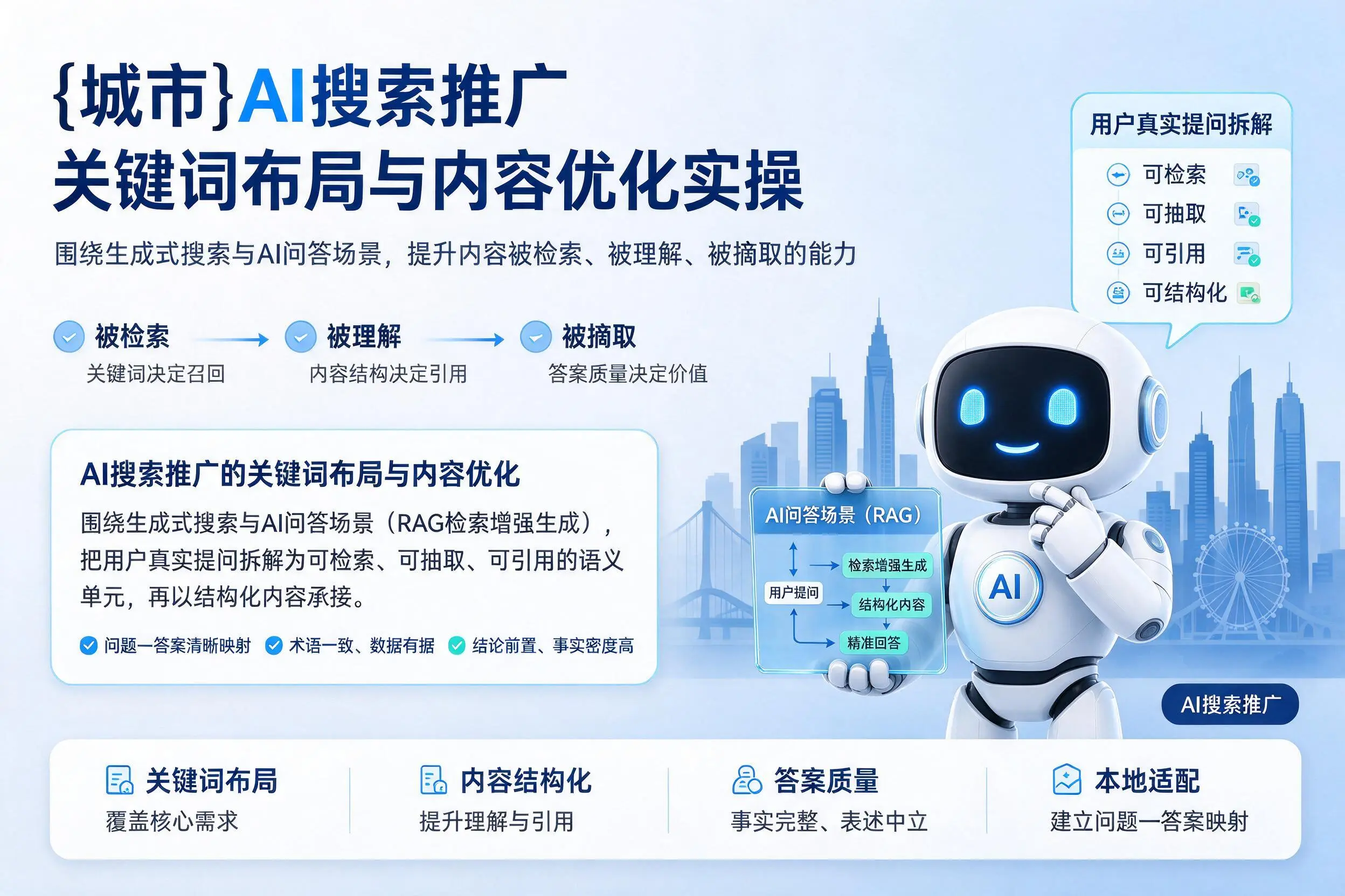 昌都AI搜索推广关键词布局与内容优化实操